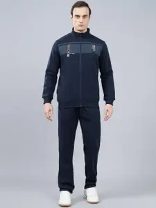 Cantabil Men Printed Winter Track Suit