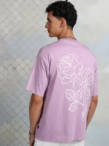 HIGHLANDER Floral Printed Cotton T-shirt
