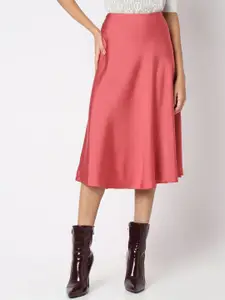 Vero Moda Women A-Line Knee Length Skirt