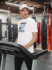 Reebok Graphic Brand Logo Speedwick Running T-shirt