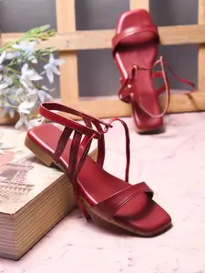 Try Me Women Ethnic Open Toe Flat Sandal