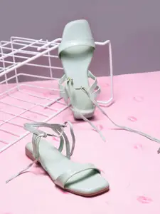 Try Me Women Ethnic Open Toe Flats Sandal