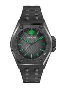 PHILIPP PLEIN Men Brass Dial & Stainless Steel Straps Analogue Watch PWPMA0524