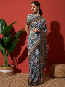 RACHNA Kalamkari Printed Saree