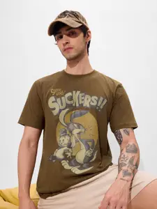The Souled Store Men Looney Tunes Printed T-shirt