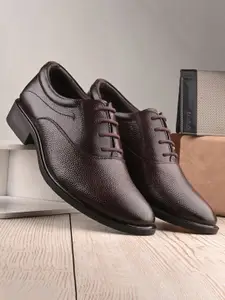 Auserio Men Leather Formal Oxfords