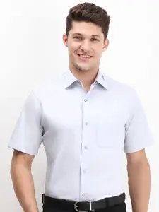 Allen Solly Sport Men Spread Collar Solid Cotton Formal Shirt