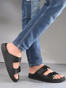 AfroJack Men Sliders with Buckles