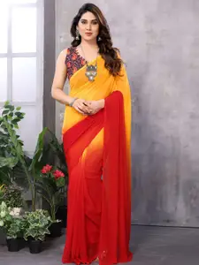 KALINI Ombre Pure Georgette Ready to Wear Saree
