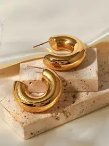 KRENOZ Classic Half Hoop Earrings