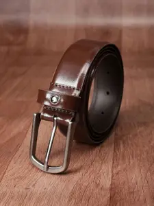 Louis Philippe Men Solid Leather Belt