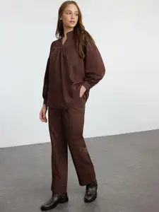 Trendyol Top & Trousers Co-Ords Set