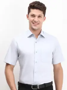 Allen Solly Sport Men Spread Collar Solid Cotton Formal Shirt