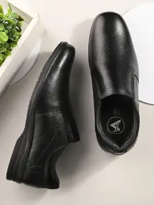 Auserio Men Leather Formal Slip-On Shoes