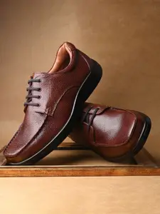 Auserio Men PU Leather Formal Derbys