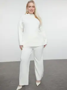 Trendyol Embellished Top & Trouser Co-Ords