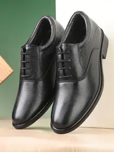 Auserio Men Leather Lace-Ups Formal Oxford