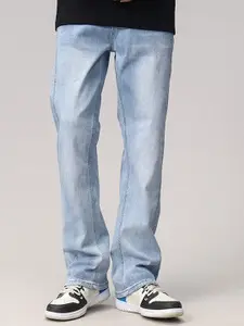 StyleCast Men Blue Regular Fit Mid-Rise Light Fade Jeans
