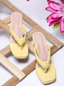 Try Me Women Round Toe Open Back Wedge Sandals