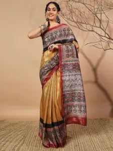 RACHNA Kalamkari Tissue Saree