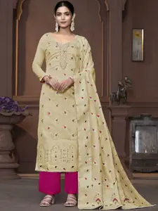 MANVAA Woven Design Unstitched Dress Material