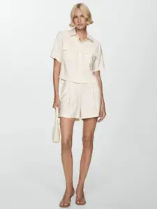 MANGO Opaque Casual Shirt