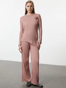 Trendyol Striped Top & Trouser Co-Ords