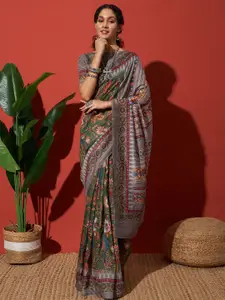 RACHNA Kalamkari Silk Cotton Saree