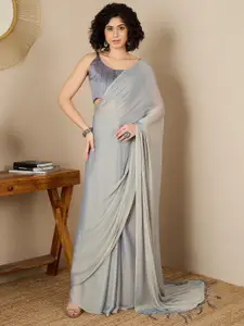 Saree mall Striped Ready to Wear Sarees