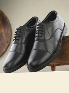 Auserio Men Leather Derbys Formal Shoes