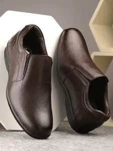 Auserio Men Solid Formal Slip-On Shoes