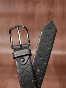 Van Heusen Men Tang Closure Textured Leather Belt