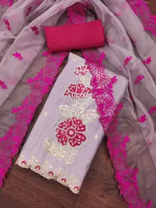 Maroosh Sequinned Unstitched Dress Material