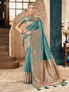 Mehrang Woven Design Zari Banarasi Saree