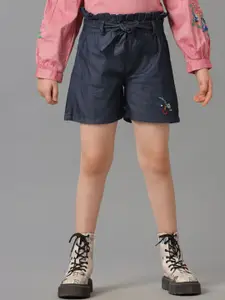 UNDER FOURTEEN ONLY Girls Slim Fit Shorts