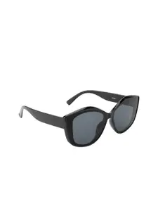 DressBerry Women Cateye Sunglasses with UV Protected Lens VAN-DB-BL9527-C1-Black