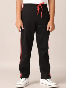 V-Mart Boys Mid-Rise Cotton Track Pants