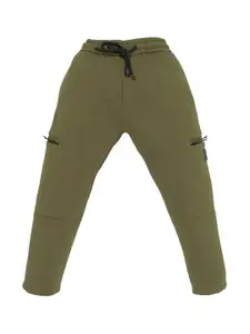 Status Quo Boys Solid Mid-Rise Joggers