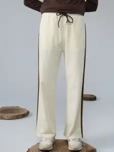 EDRIO Men Cotton Mid Rise Track Pant