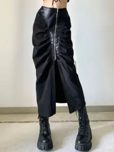 KPOP Women Pencil Maxi Skirts