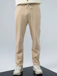 EDRIO Men Cotton Mid Rise Straight Fit Track Pant