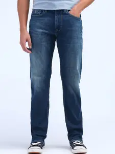 Flying Machine Men Classic Relaxed Fit Light Fade Stretchable Jeans