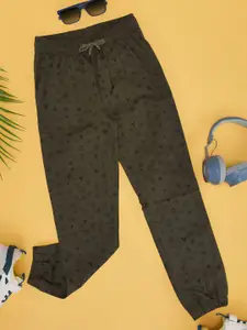 Pantaloons Junior Boys Pure Cotton Mid-Rise Joggers