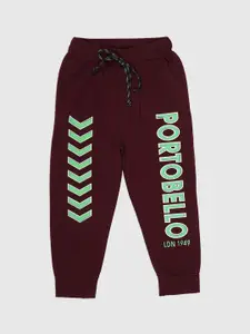 Albion By CnM Boys Printed Mid Rise Joggers