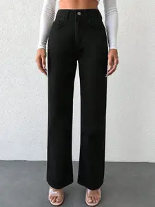 Kotty Women Jean Straight Fit High-Rise Stretchable Jeans