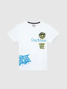 max Boys Printed Applique T-shirt