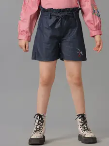 UNDER FOURTEEN ONLY Girls Slim Fit Shorts