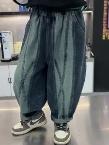 StyleCast x Revolte Boys Boyfriend Fit Light Fade Stretchable Jeans