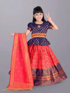 BAESD Girls Ready to Wear Lehenga & Blouse With Dupatta