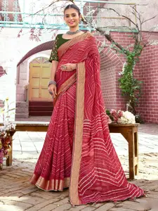 Saree mall Woven Design Printed Zari Saree